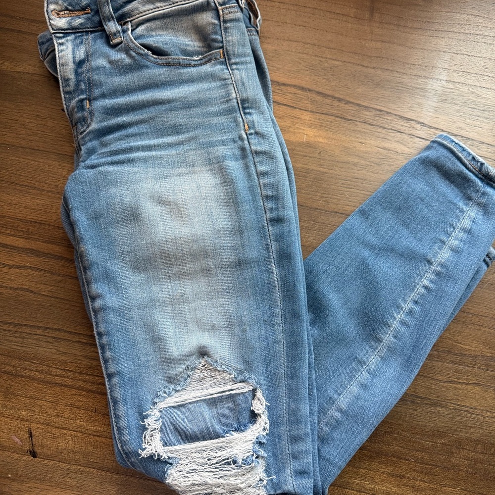 Distressed Blue